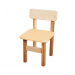 Children's stool wooden color