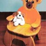 Dječja stolica. Teddy bear