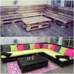 Sofa made of wooden pallets do it yourself