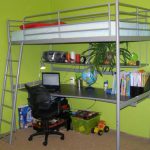 Bunk bed in the nursery from Ikea