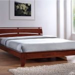 Double bed Charlotte from a natural tree