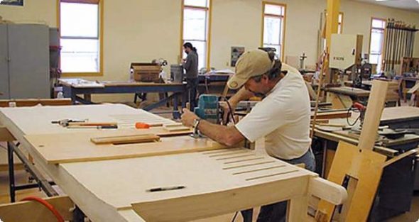 Making furniture from wood