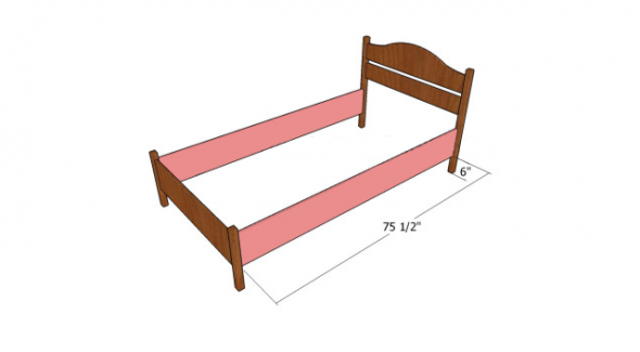 rama łóżka