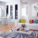 white furniture with other colors