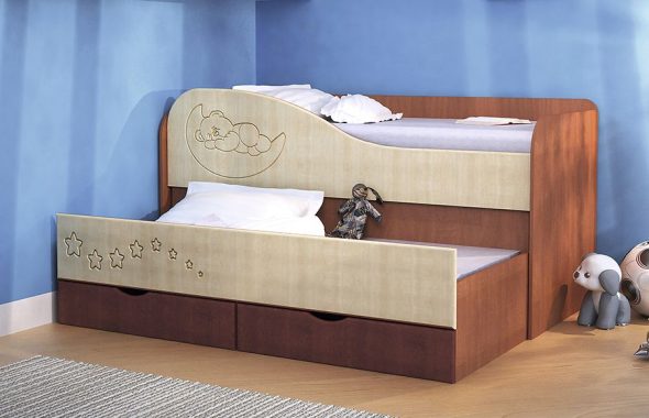 سرير الدب 2 طبقات