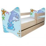 łóżko dla delfinów dla dzieci