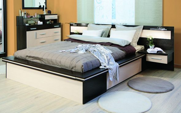 Parnas double bed