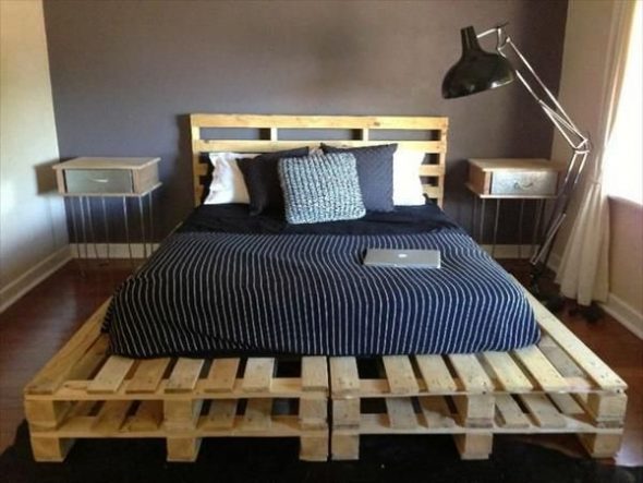 bed of pallets