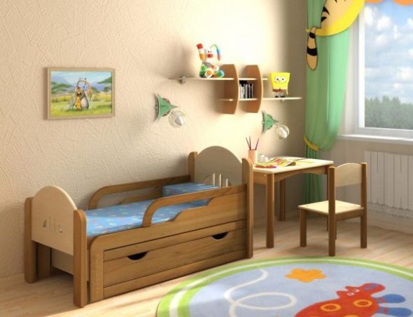 children's bed from 3 years