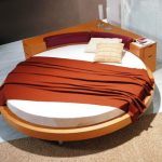 Okrągłe łóżko Ikea