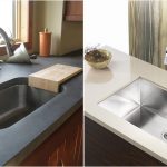 Sink under countertop options
