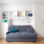 Składana sofa dla małego mieszkania