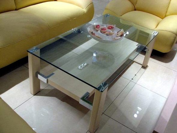 Make yourself a glass table