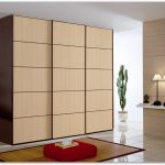 Sliding wardrobe to order in a large room