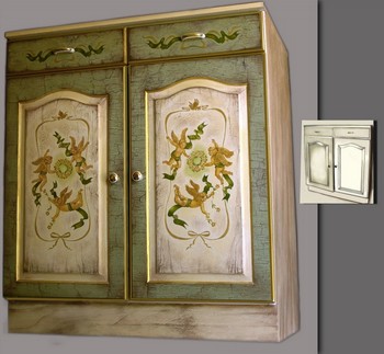 Old cabinet in a new way