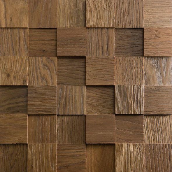 Solidne drewniane panele ścienne