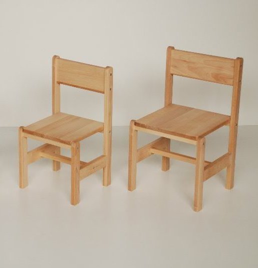 Children's wooden stool