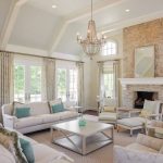 white furniture in the country room
