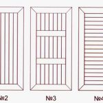 Variants of drawings when finishing doors clapboard