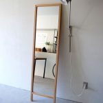 mirror in a rectangular hall