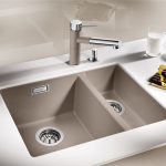Built-in sink with original design