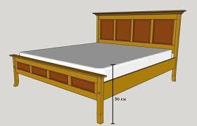 Bed height with mattress