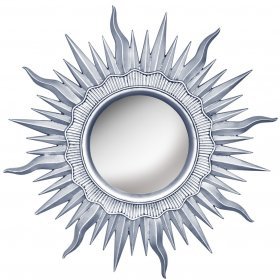 Mirror sun silver