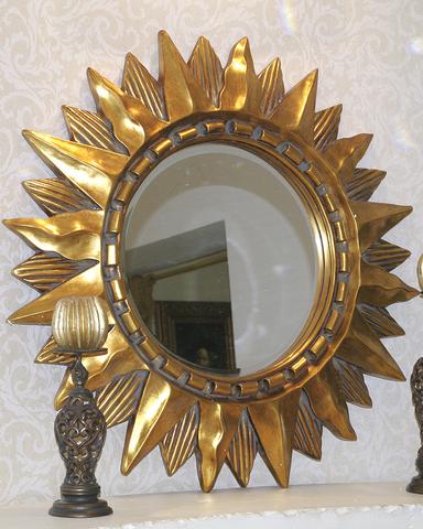Mirror in a frame the Sun