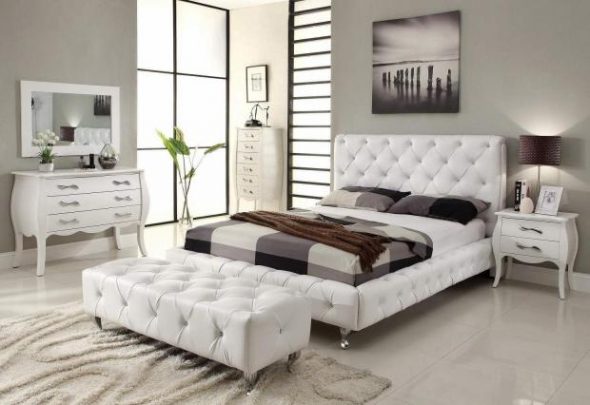 white light bedroom
