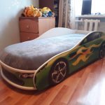 łóżko belmarco z materacem