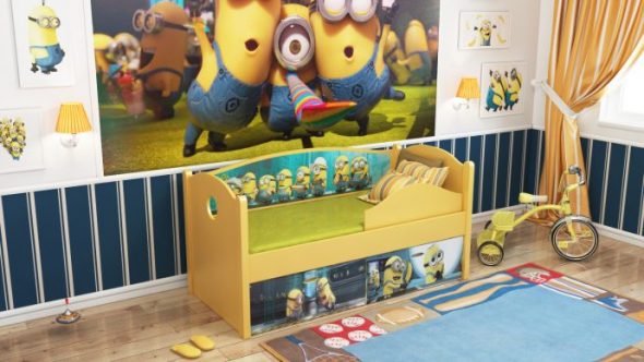 bright baby bed