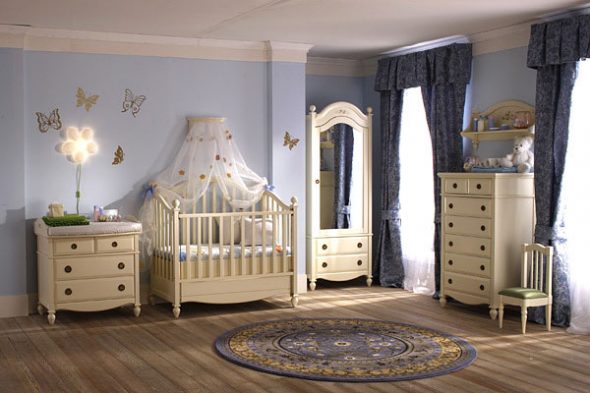children's room from solid wood