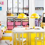 Łóżko dziecięce IKEA na zdjęciu dziecięcym