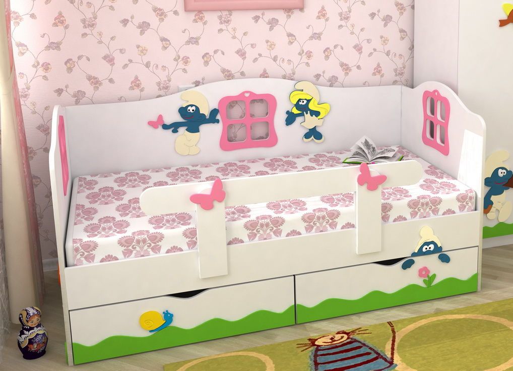 łóżka dla dzieci z bokami