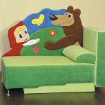 Children's sofa Masha and the Bear