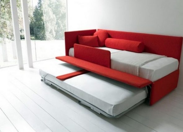 sofa bed transpormer para sa maliit na apartment