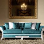turquoise domingo sofa