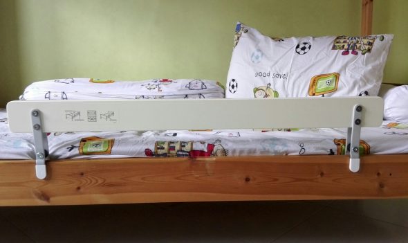 Ikea-zijde in de kinderkamer