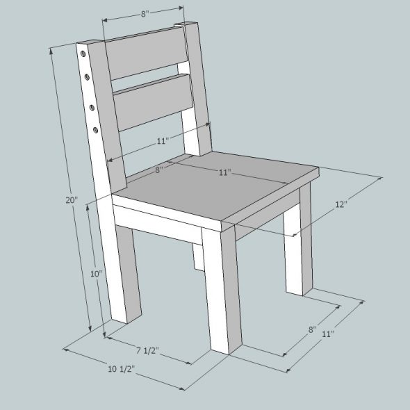 produkcja krzesełka