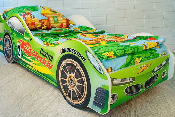 łóżko belmarco zielone