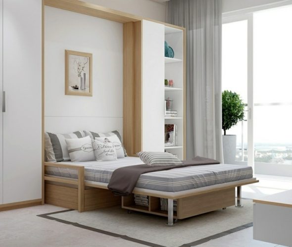 minimalizm łóżka transformatora