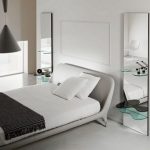 wall mirrors in the bedroom