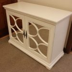 chest of drawers with mirrored doors