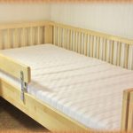 children's bed made of natural wood