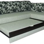 modernong sulok sofa na may dolphin mekanismo