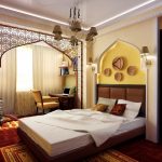 double bed arabic style