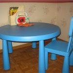 çocuklar için masa ve sandalye