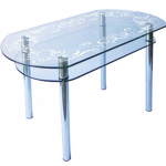 sandblasted table