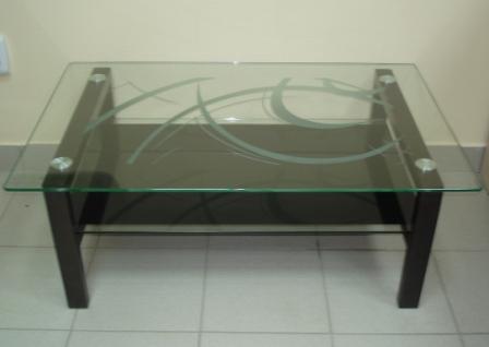 matowe szkło stołowe