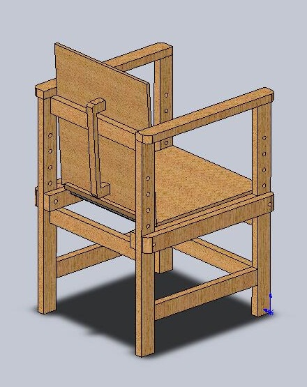 Drawings of children's furniture